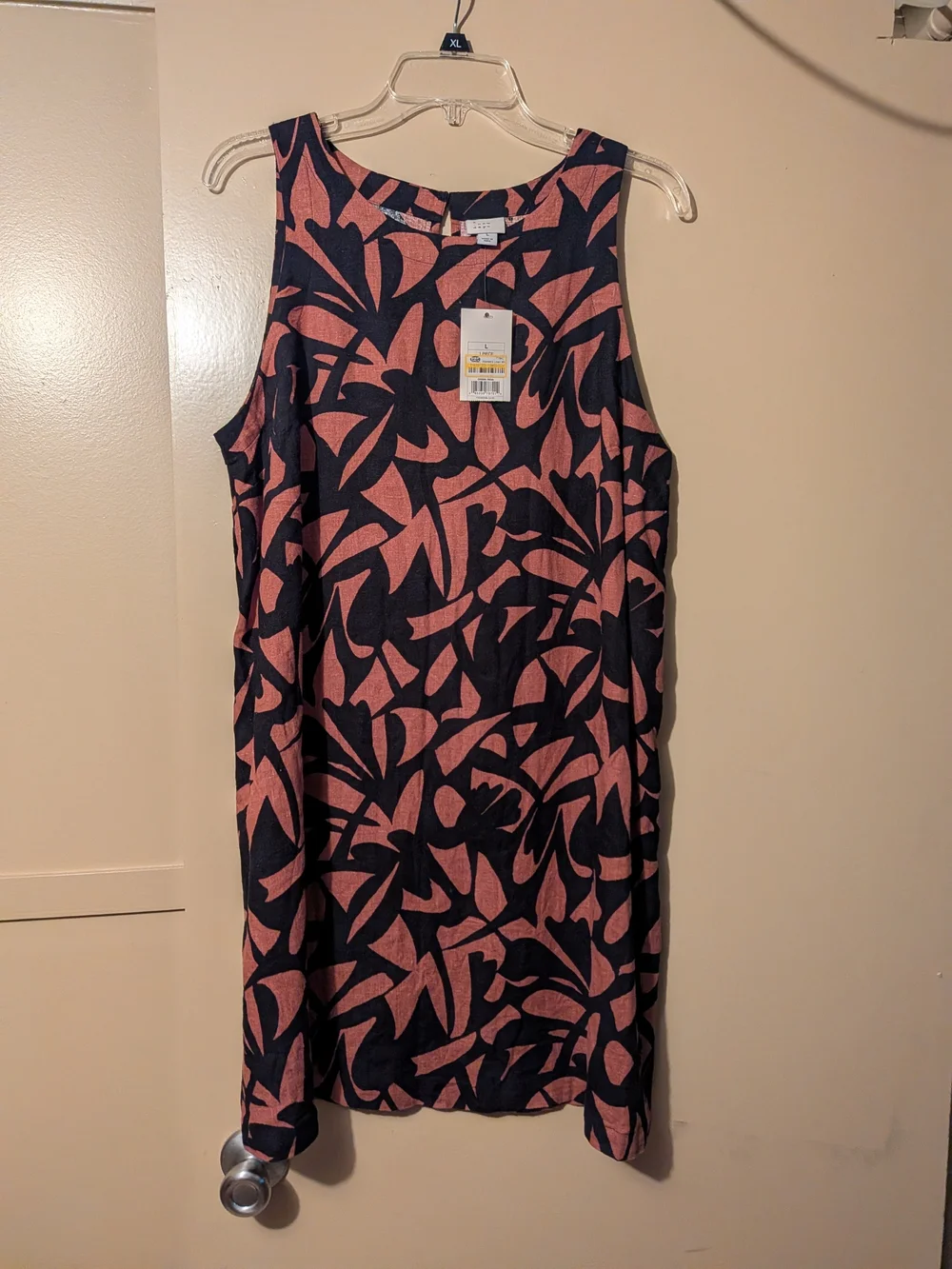 a new day Black & Brown Sleeveless Printed Mini Dress - Picture 2 of 4